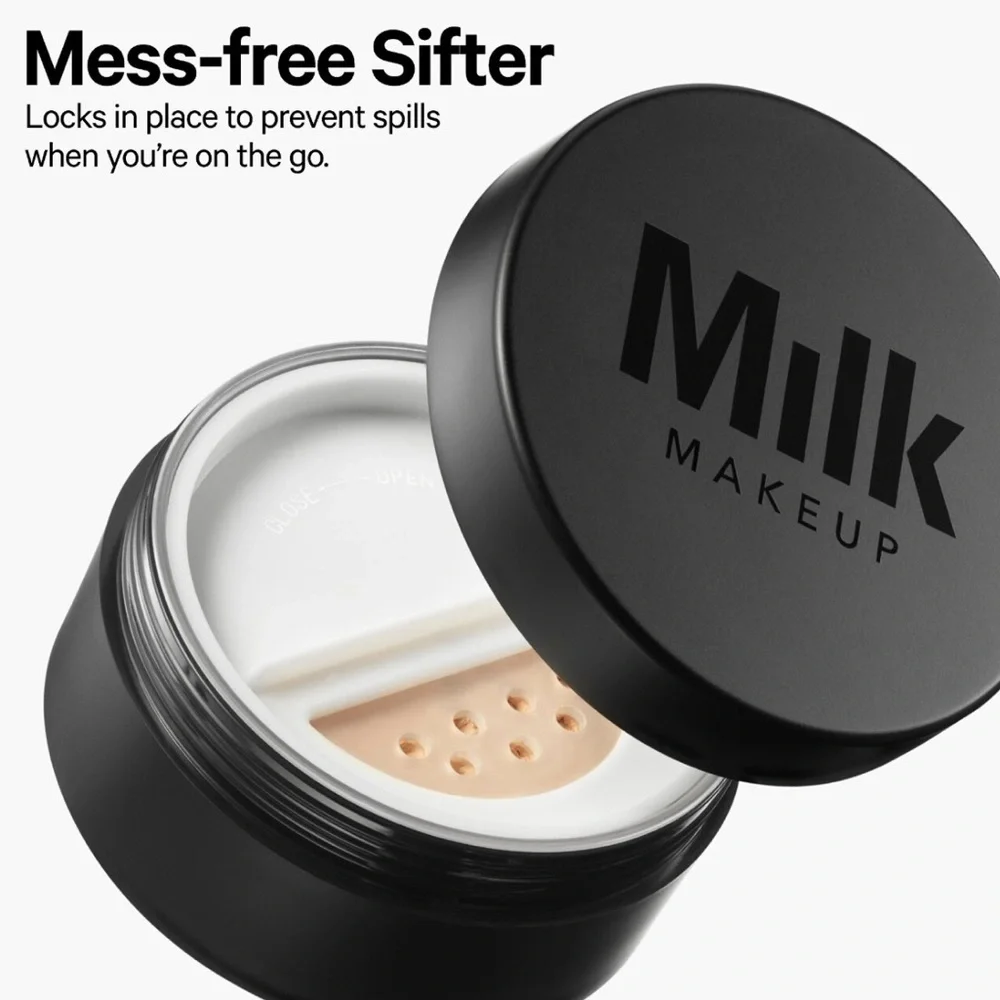 MILK Makeup Pore Eclipse Matte TRANSLUCENT MEDIUM Setting Powder 🪞NEW